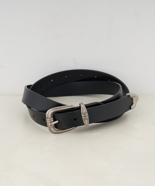 DISCOAT（ディスコート）の「【Enlude】ウエスタンバックルベルト《ユニセックス》（ベルト・レディース・ベージュ/ブラウン/ブラック・ONE SIZE）」の21枚目の写真