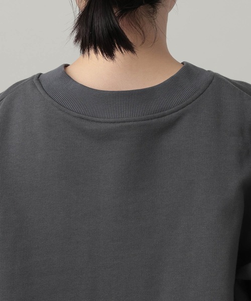 A part by(アパートバイ)の「【WEB/一部店舗限定】ハーフZIPスウェットプルオーバー(スウェット・レディース・チャコールグレー/アイボリー/グレー系その他4/ブラウン・FREE)」の11枚目の写真