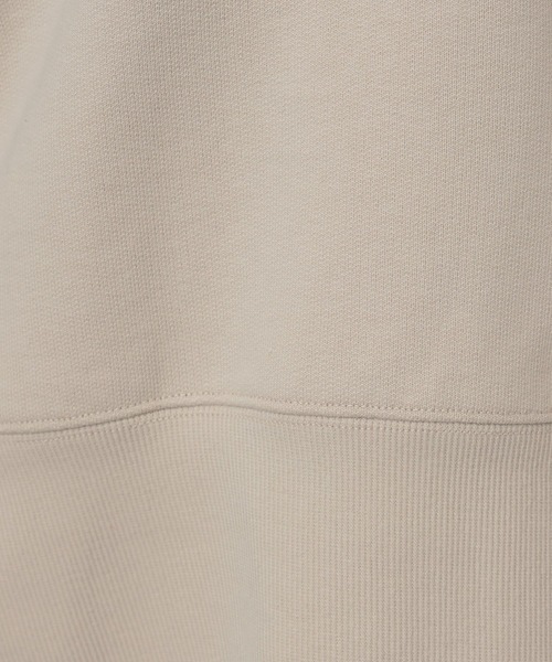A part by（アパートバイ）の「【WEB/一部店舗限定】ハーフZIPスウェットプルオーバー（スウェット・レディース・チャコールグレー/アイボリー/グレー系その他4/ブラウン・FREE）」の22枚目の写真