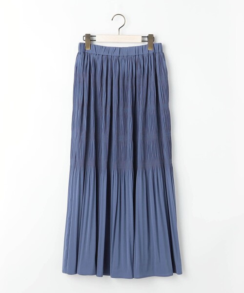 NICOLE white(ニコルホワイト)の「マジョリカプリーツスカート(スカート・レディース・その他3/その他2/イエロー/カーキ/チャコールグレー/ブルー・FREE)」の10枚目の写真