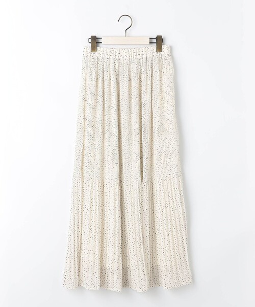 NICOLE white(ニコルホワイト)の「マジョリカプリーツスカート(スカート・レディース・その他3/その他2/イエロー/カーキ/チャコールグレー/ブルー・FREE)」の11枚目の写真