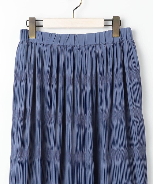 NICOLE white(ニコルホワイト)の「マジョリカプリーツスカート(スカート・レディース・その他3/その他2/イエロー/カーキ/チャコールグレー/ブルー・FREE)」の14枚目の写真