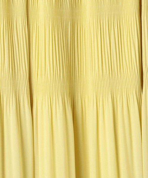 NICOLE white(ニコルホワイト)の「マジョリカプリーツスカート(スカート・レディース・その他3/その他2/イエロー/カーキ/チャコールグレー/ブルー・FREE)」の16枚目の写真