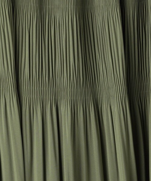 NICOLE white(ニコルホワイト)の「マジョリカプリーツスカート(スカート・レディース・その他3/その他2/イエロー/カーキ/チャコールグレー/ブルー・FREE)」の18枚目の写真