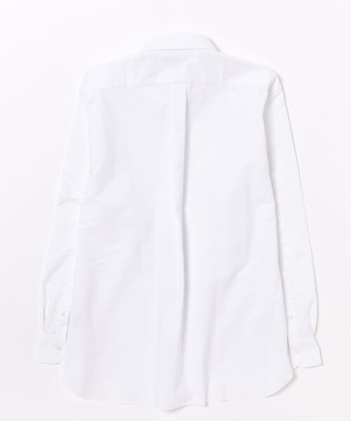 TAKA-Q(タカキュー)の「【ややゆったり リラックス】タカキュー 綿混 オックス ボタンダウン 長袖 シャツ(シャツ/ブラウス・メンズ・ホワイト/グレー系その他2/ブルー・MEDIUM/LARGE/X-LARGE)」の5枚目の写真