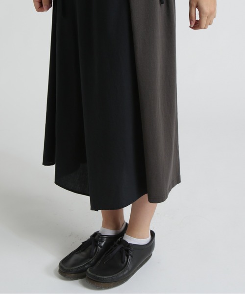 AVIREX(アヴィレックス)の「《直営店限定》REMAKE‐STYLE DRESS WITH EAGLE PRINT(ワンピース・レディース・ブルー/チャコールグレー/オートミール・F)」の16枚目の写真