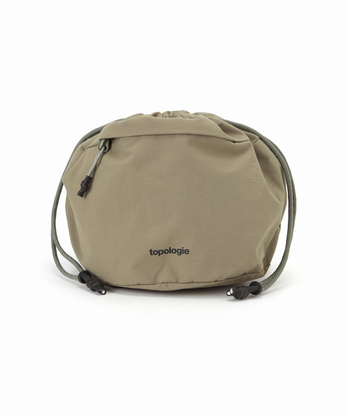 IENA(イエナ)の「TOPOLOGIE REVERSIBLE BUCKET バッグ TP-WBA-RB2-BLK-4/RBS(クラッチバッグ・レディース・ブラック/グリーン・FREE)」の13枚目の写真