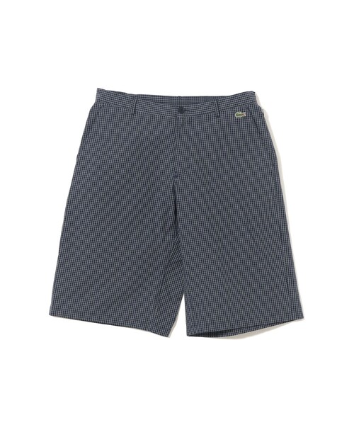LACOSTE（ラコステ）の「【別注】LACOSTE / チェック ショーツ（その他パンツ・メンズ・ベージュ/ネイビー・42/40/46/44）」の2枚目の写真