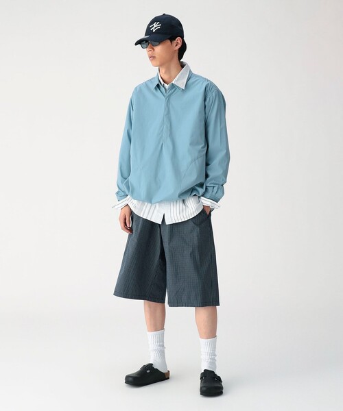 LACOSTE(ラコステ)の「【別注】LACOSTE / チェック ショーツ(その他パンツ・メンズ・ベージュ/ネイビー・42/40/46/44)」の21枚目の写真