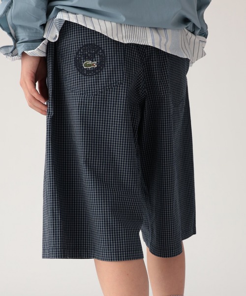 LACOSTE(ラコステ)の「【別注】LACOSTE / チェック ショーツ(その他パンツ・メンズ・ベージュ/ネイビー・42/40/46/44)」の7枚目の写真