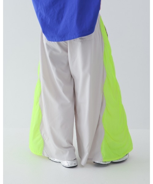unica(ユニカ)の「サイドメッシュワイドパンツ laides(その他パンツ・レディース・ピンク/グレー・F)」の12枚目の写真