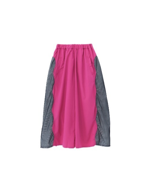 unica(ユニカ)の「サイドメッシュワイドパンツ laides(その他パンツ・レディース・ピンク/グレー・F)」の14枚目の写真