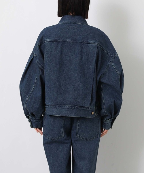 Le Minor(ルミノア)の「ルミノアデニムジャケット(デニムジャケット・レディース・インディゴブルー・1)」の13枚目の写真