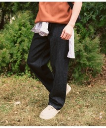 Park Slope NEWYORKER（パークスロープニューヨーカー）の「【洗える・着映え・一枚で決まる】ストレートデニムパンツ（デニムパンツ）」