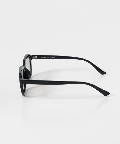 SENSE OF PLACE by URBAN RESEARCH（センスオブプレイスバイアーバンリサーチ）の「スクエアウェリントンサングラス（サングラス・メンズ・ブラウン/カーキ/ブラック・ONE）」の13枚目の写真