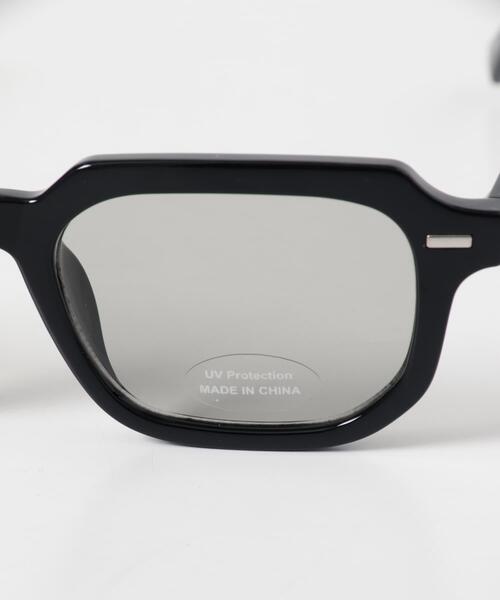 SENSE OF PLACE by URBAN RESEARCH（センスオブプレイスバイアーバンリサーチ）の「スクエアウェリントンサングラス（サングラス・メンズ・ブラウン/カーキ/ブラック・ONE）」の15枚目の写真