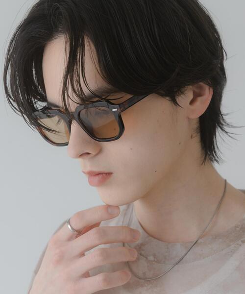 SENSE OF PLACE by URBAN RESEARCH（センスオブプレイスバイアーバンリサーチ）の「スクエアウェリントンサングラス（サングラス・メンズ・ブラウン/カーキ/ブラック・ONE）」の17枚目の写真