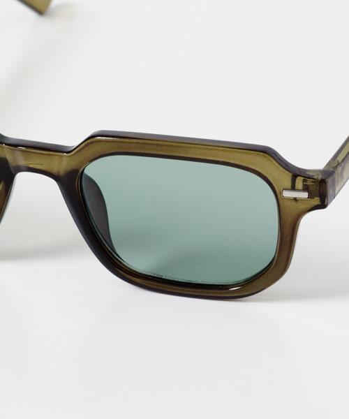 SENSE OF PLACE by URBAN RESEARCH（センスオブプレイスバイアーバンリサーチ）の「スクエアウェリントンサングラス（サングラス・メンズ・ブラウン/カーキ/ブラック・ONE）」の8枚目の写真