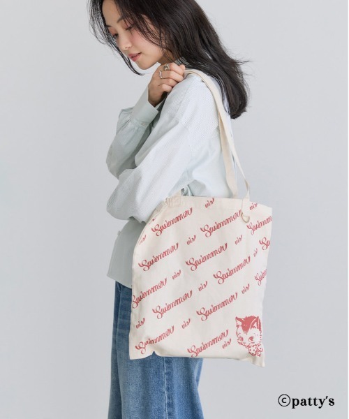 VIS(ビス)の「【SWIMMER×VIS】モチーフプリントトートバッグ/A4対応(トートバッグ・レディース・ホワイト系その他5/ピンク系その他2・FREE)」の11枚目の写真