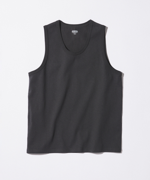 JOURNAL STANDARD(ジャーナルスタンダード)の「HEAT SHIELD / ヒート シールド 汗染み 防止 タンクトップ(タンクトップ・メンズ・ライトイエロー/ブラック系その他/ホワイト・LARGE/MEDIUM)」の1枚目の写真