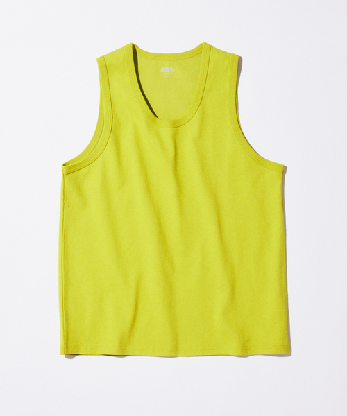 JOURNAL STANDARD(ジャーナルスタンダード)の「HEAT SHIELD / ヒート シールド 汗染み 防止 タンクトップ(タンクトップ・メンズ・ライトイエロー/ブラック系その他/ホワイト・LARGE/MEDIUM)」の3枚目の写真