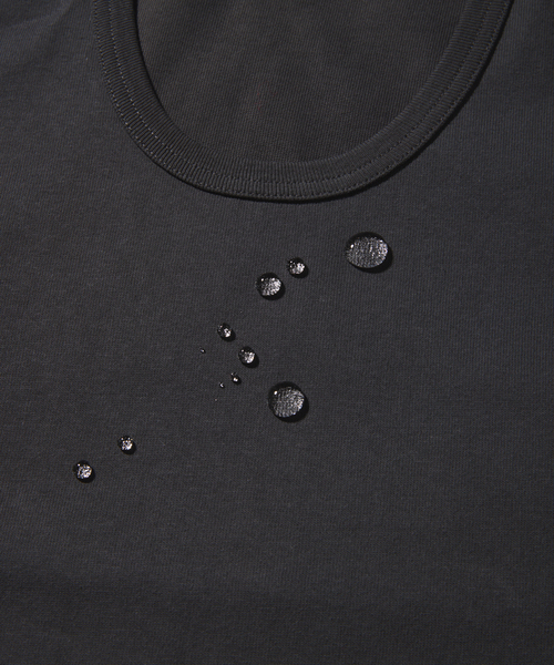 JOURNAL STANDARD(ジャーナルスタンダード)の「HEAT SHIELD / ヒート シールド 汗染み 防止 タンクトップ(タンクトップ・メンズ・ライトイエロー/ブラック系その他/ホワイト・LARGE/MEDIUM)」の6枚目の写真