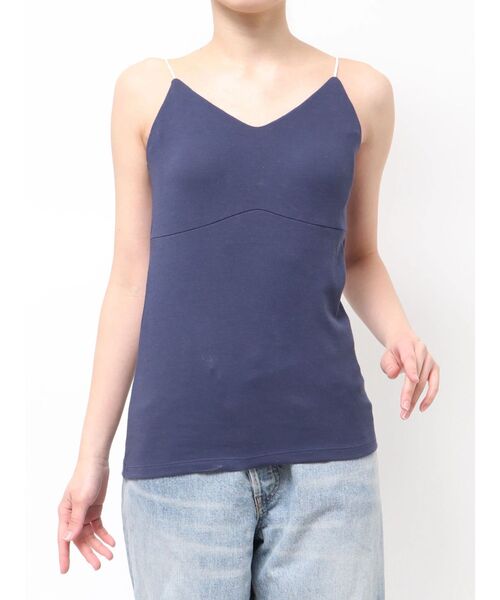 Ungrid(アングリッド)の「【Ungrid×AMPHI】ブラトップカップ付きインナー(キャミソール・レディース・ネイビー/レッド・FREE)」の3枚目の写真