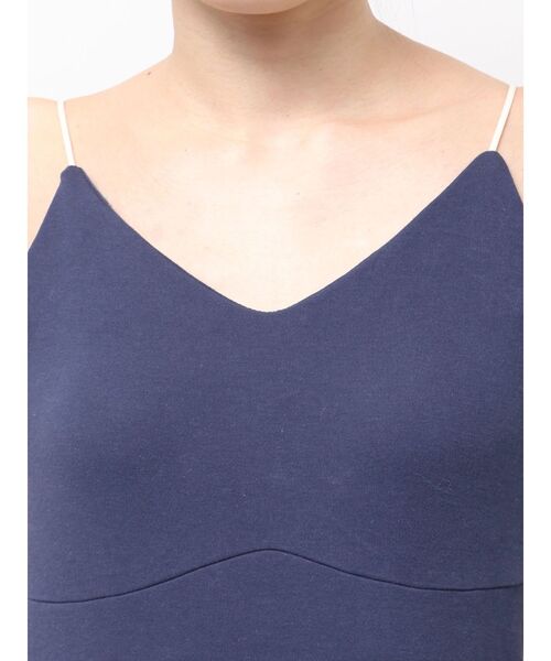 Ungrid(アングリッド)の「【Ungrid×AMPHI】ブラトップカップ付きインナー(キャミソール・レディース・ネイビー/レッド・FREE)」の7枚目の写真