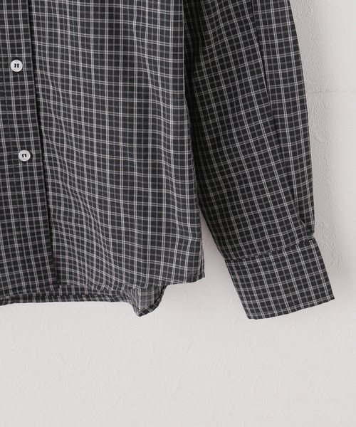 Gimaguas(ギマガス)の「Gimaguas / ギマガス LAURA SHIRT CHECKS(シャツ/ブラウス・レディース・ブラック/ピンク・SMALL/X-SMALL)」の4枚目の写真