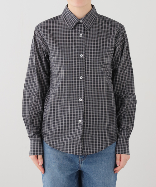 Gimaguas(ギマガス)の「Gimaguas / ギマガス LAURA SHIRT CHECKS(シャツ/ブラウス・レディース・ブラック/ピンク・SMALL/X-SMALL)」の10枚目の写真
