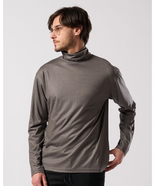 wjk(ダヴルジェイケイ)の「ex.comfy wool turtle(ニット/セーター・メンズ・ブラック/グレー・X-LARGE/LARGE/MEDIUM/SMALL)」の5枚目の写真