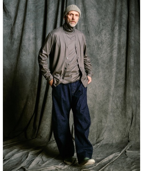 wjk(ダヴルジェイケイ)の「ex.comfy wool turtle(ニット/セーター・メンズ・ブラック/グレー・X-LARGE/LARGE/MEDIUM/SMALL)」の13枚目の写真