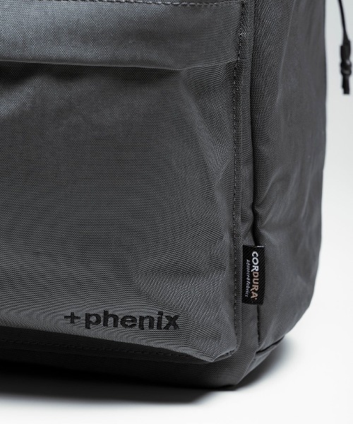 +phenix（プラスフェニックス）の「【+phenix / プラスフェニックス】SWIFT BACKPACK　CORDURAファブリック使用　バックパック（バックパック/リュック・メンズ・ブラック・FREE）」の6枚目の写真