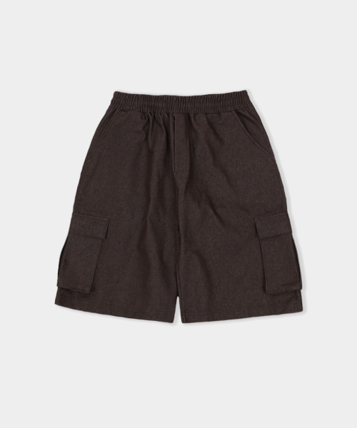 CAMEL WORK(キャメルワーク)の「デニムバミューダカーゴパンツ(ブラウン)(その他パンツ・メンズ・その他・LARGE/MEDIUM)」の2枚目の写真