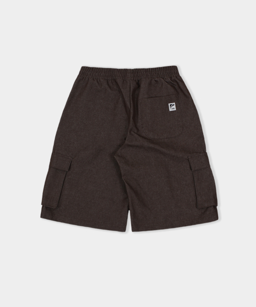 CAMEL WORK(キャメルワーク)の「デニムバミューダカーゴパンツ(ブラウン)(その他パンツ・メンズ・その他・LARGE/MEDIUM)」の3枚目の写真