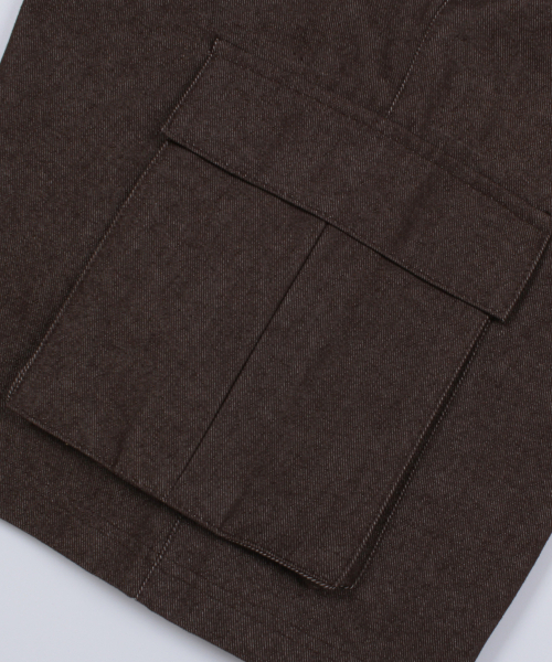 CAMEL WORK(キャメルワーク)の「デニムバミューダカーゴパンツ(ブラウン)(その他パンツ・メンズ・その他・LARGE/MEDIUM)」の8枚目の写真
