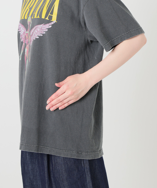 GOOD ROCK SPEED(グッドロックスピード)の「GOOD ROCK SPEED / グッドロックスピード NIRVANA IN UTERO T-SHIRT(Tシャツ/カットソー・レディース・チャコールグレー・LARGE/MEDIUM/SMALL)」の7枚目の写真