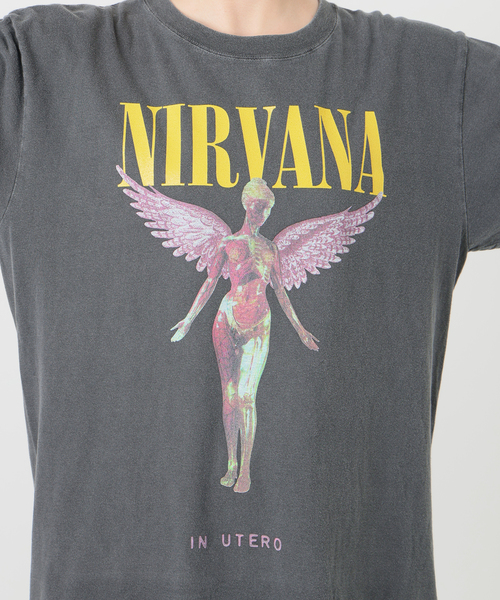 GOOD ROCK SPEED(グッドロックスピード)の「GOOD ROCK SPEED / グッドロックスピード NIRVANA IN UTERO T-SHIRT(Tシャツ/カットソー・レディース・チャコールグレー・LARGE/MEDIUM/SMALL)」の8枚目の写真