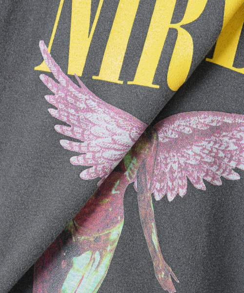 GOOD ROCK SPEED(グッドロックスピード)の「GOOD ROCK SPEED / グッドロックスピード NIRVANA IN UTERO T-SHIRT(Tシャツ/カットソー・レディース・チャコールグレー・LARGE/MEDIUM/SMALL)」の10枚目の写真