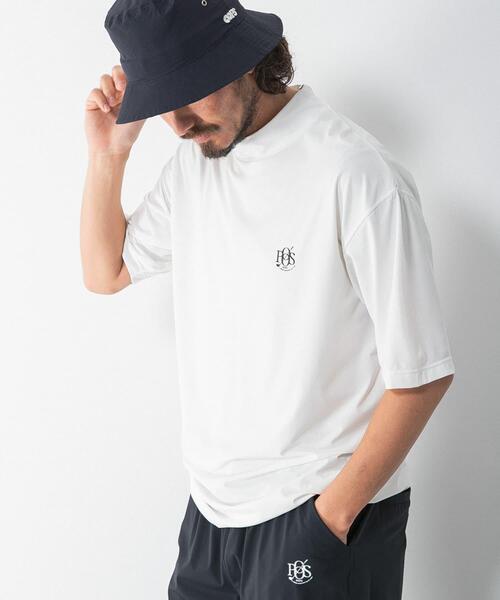 URBAN RESEARCH Sonny Label（アーバンリサーチサニーレーベル）の「OOPS　吸水速乾モックネックTシャツ（Tシャツ/カットソー・メンズ・ブラック/ホワイト・X-LARGE/MEDIUM/LARGE）」の6枚目の写真