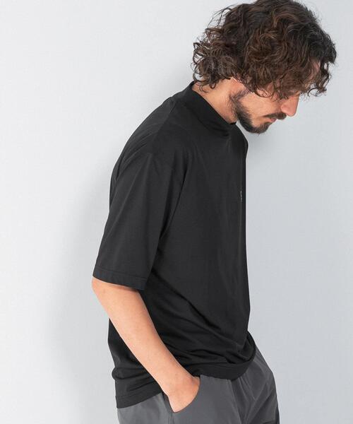 URBAN RESEARCH Sonny Label（アーバンリサーチサニーレーベル）の「OOPS　吸水速乾モックネックTシャツ（Tシャツ/カットソー・メンズ・ブラック/ホワイト・X-LARGE/MEDIUM/LARGE）」の21枚目の写真