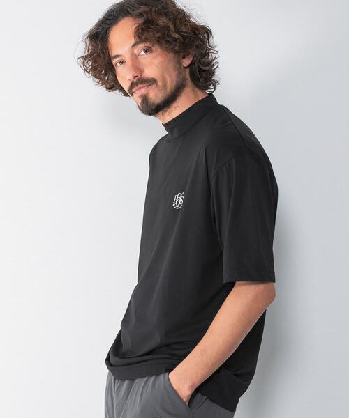 URBAN RESEARCH Sonny Label（アーバンリサーチサニーレーベル）の「OOPS　吸水速乾モックネックTシャツ（Tシャツ/カットソー・メンズ・ブラック/ホワイト・X-LARGE/MEDIUM/LARGE）」の22枚目の写真