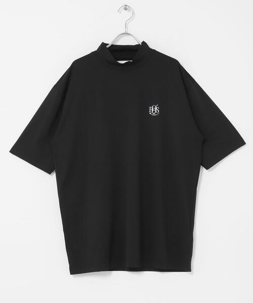 URBAN RESEARCH Sonny Label（アーバンリサーチサニーレーベル）の「OOPS　吸水速乾モックネックTシャツ（Tシャツ/カットソー・メンズ・ブラック/ホワイト・X-LARGE/MEDIUM/LARGE）」の4枚目の写真