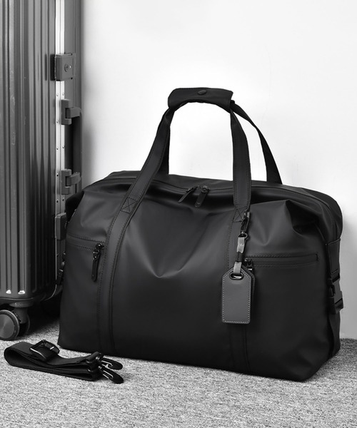 WESTBOY（ウエストボーイ）の「ユニセックス 2WAY マット ビッグ ショルダー ボストンバッグ WO26S9BG06（ボストンバッグ・メンズ・グレー/ブラック・FREE）」の12枚目の写真