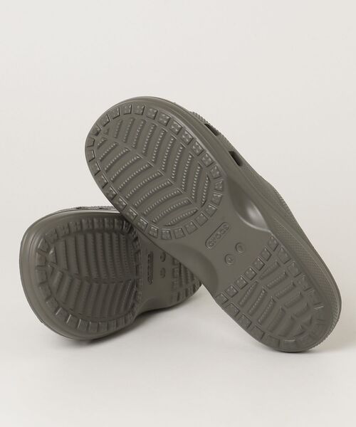 crocs（クロックス）の「crocs SATURDAY SLIDE M クロックス サタデー スライド（サンダル・メンズ・ブラック/オリーブ・25cm/26cm/27cm/28cm）」の4枚目の写真