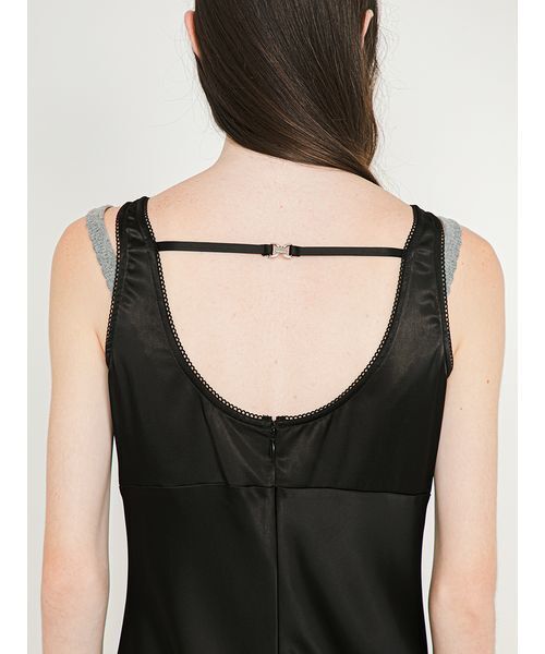 SORIN(ソリン )の「Satin Back Open Dress/サテン バックオープンドレス(ワンピース・レディース・ピンク/ブラック・36/38)」の17枚目の写真