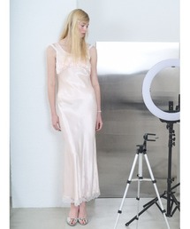 SORIN | Satin Back Open Dress/サテン バックオープンドレス(ワンピース)