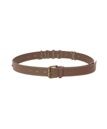 X-girl | METAL LOGO STUDDED FAUX LEATHER BELT(ベルト)