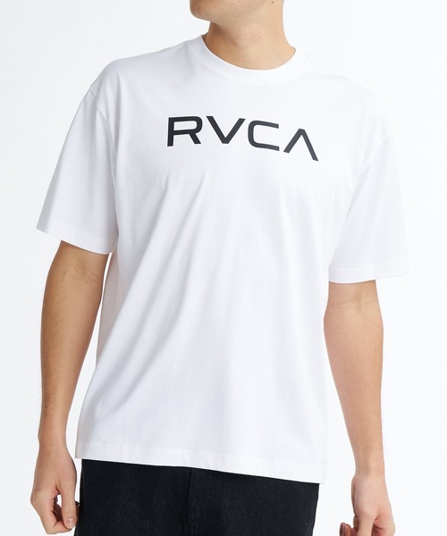 RVCA(ルーカ)の「RVCA メンズ TECH BIG RVCA Tシャツ 【2026年夏モデル】(Tシャツ/カットソー・メンズ・ブラック/ホワイト/ブルー系その他/ブラック系その他2・SMALL/LARGE/X-LARGE/MEDIUM)」の2枚目の写真