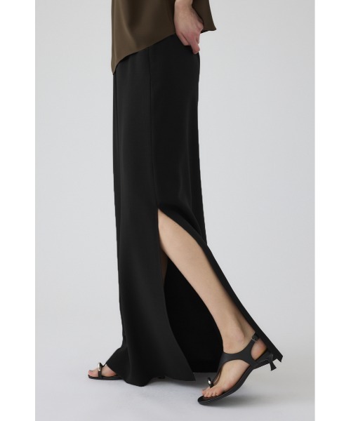 RIM.ARK（リムアーク）の「Side slit maxi SK サイド スリット マキシ スカート（スカート・レディース・ネイビー/ブラック/グレー・36/38）」の8枚目の写真